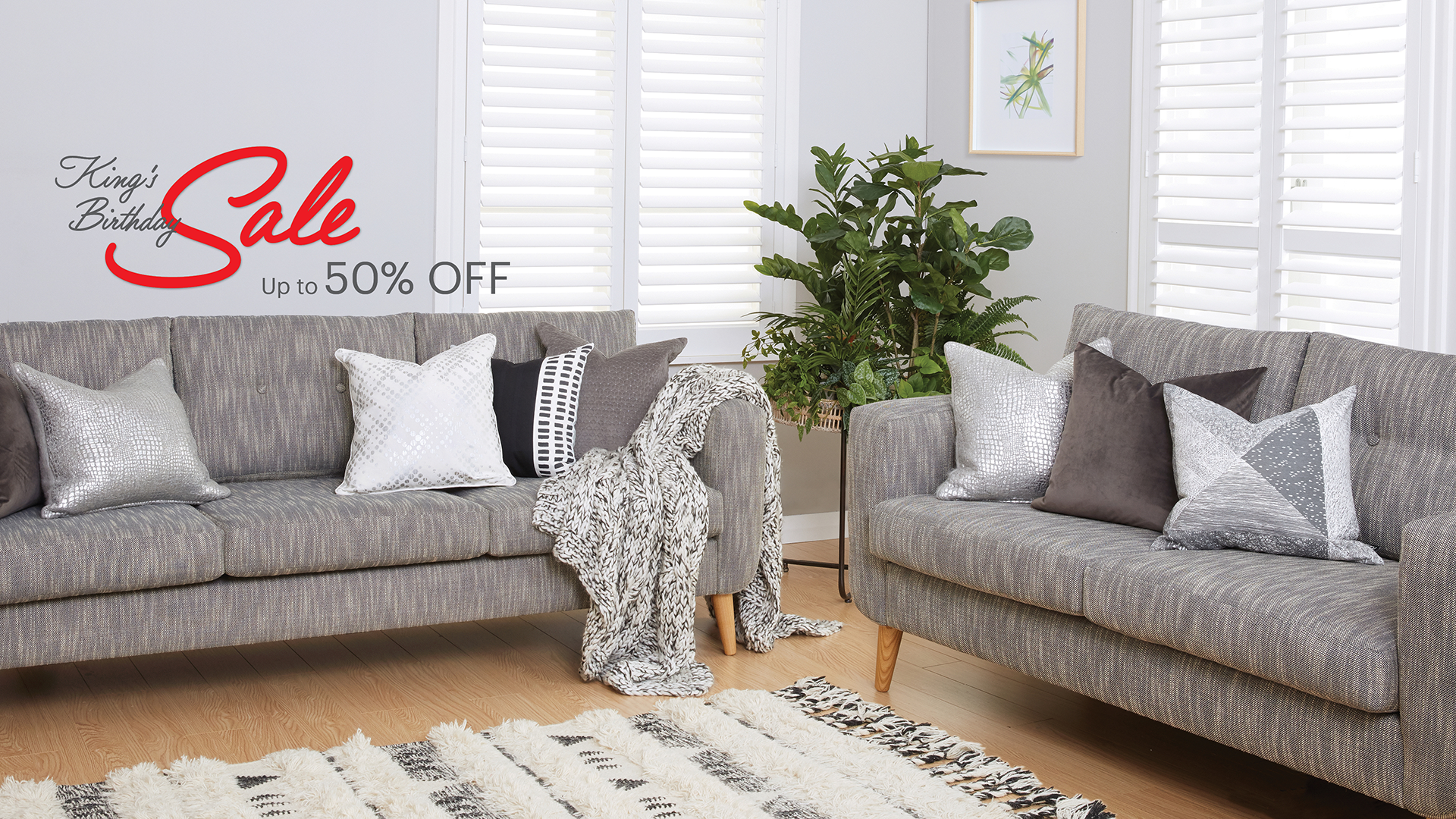 Up to 50% OFF King’s Birthday Sale!